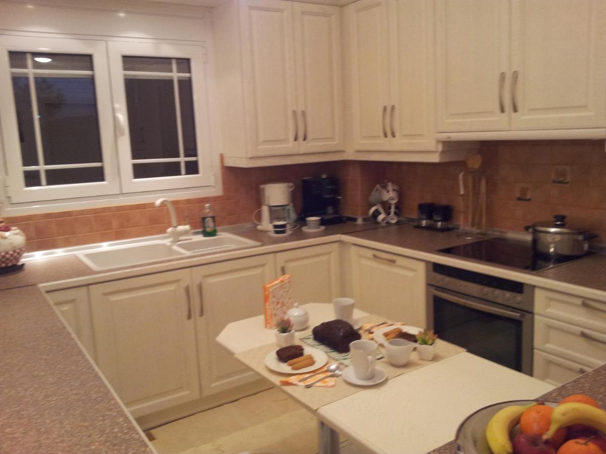 Marathos  Beach Front House With View מראה חיצוני תמונה