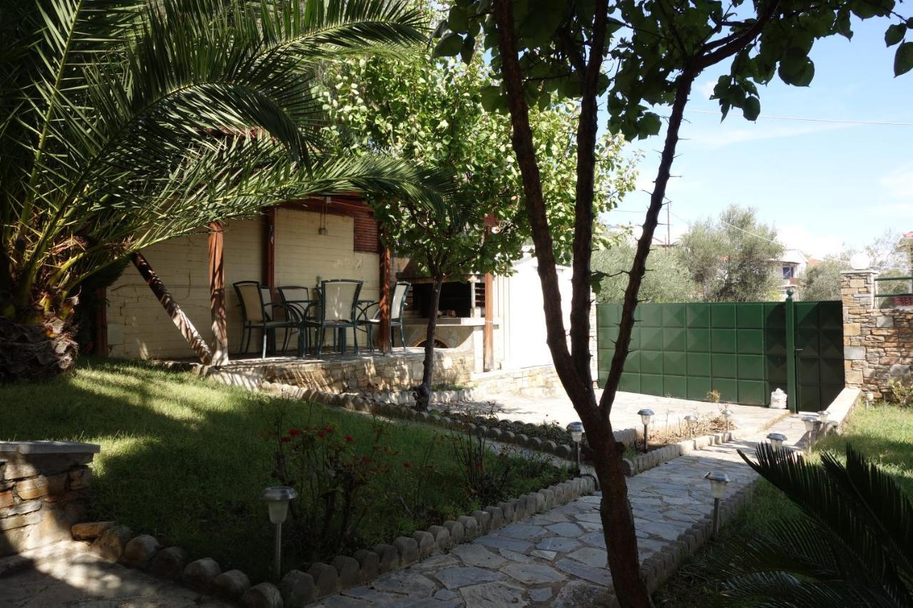 Marathos  Beach Front House With View מראה חיצוני תמונה