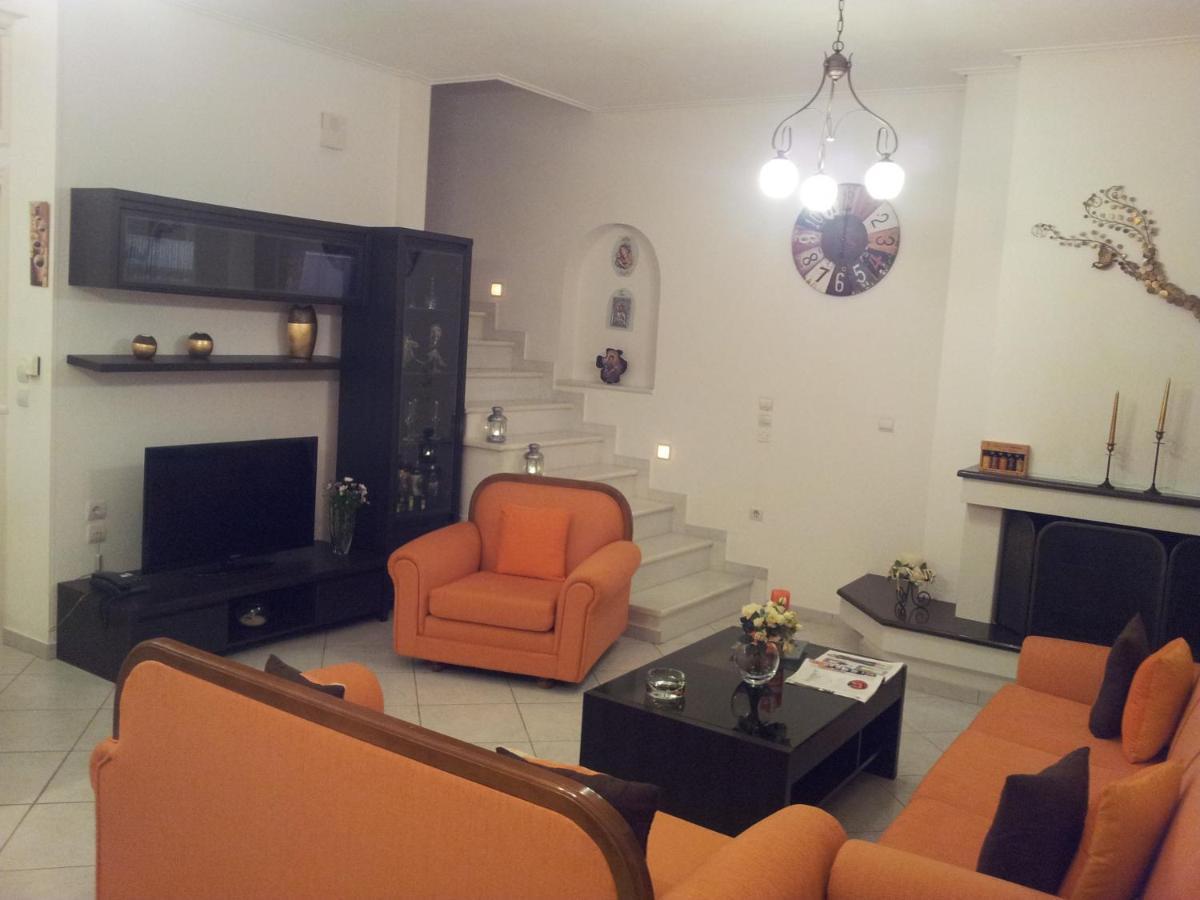 Marathos  Beach Front House With View מראה חיצוני תמונה