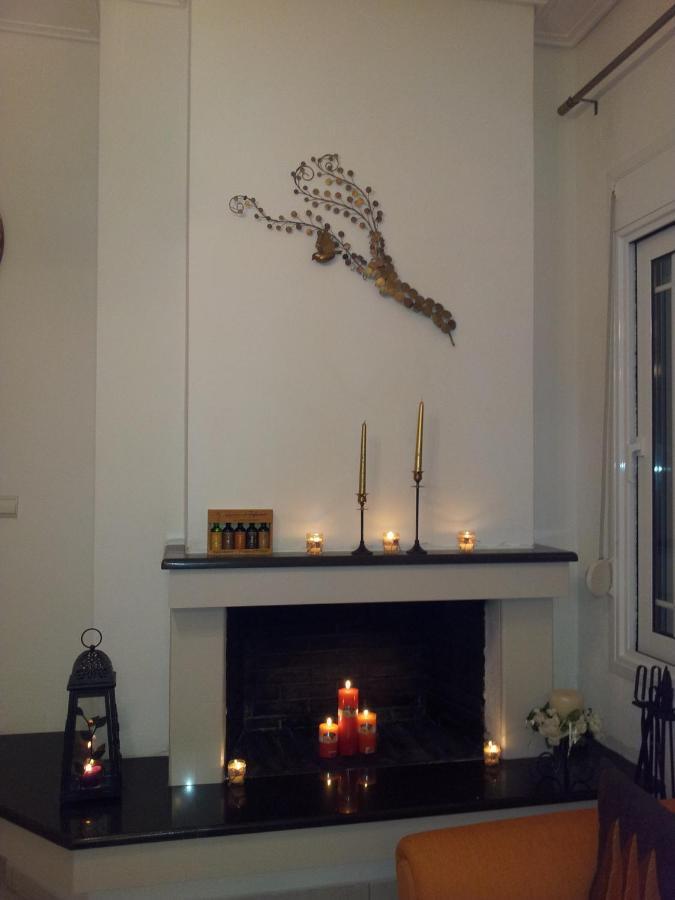Marathos  Beach Front House With View מראה חיצוני תמונה